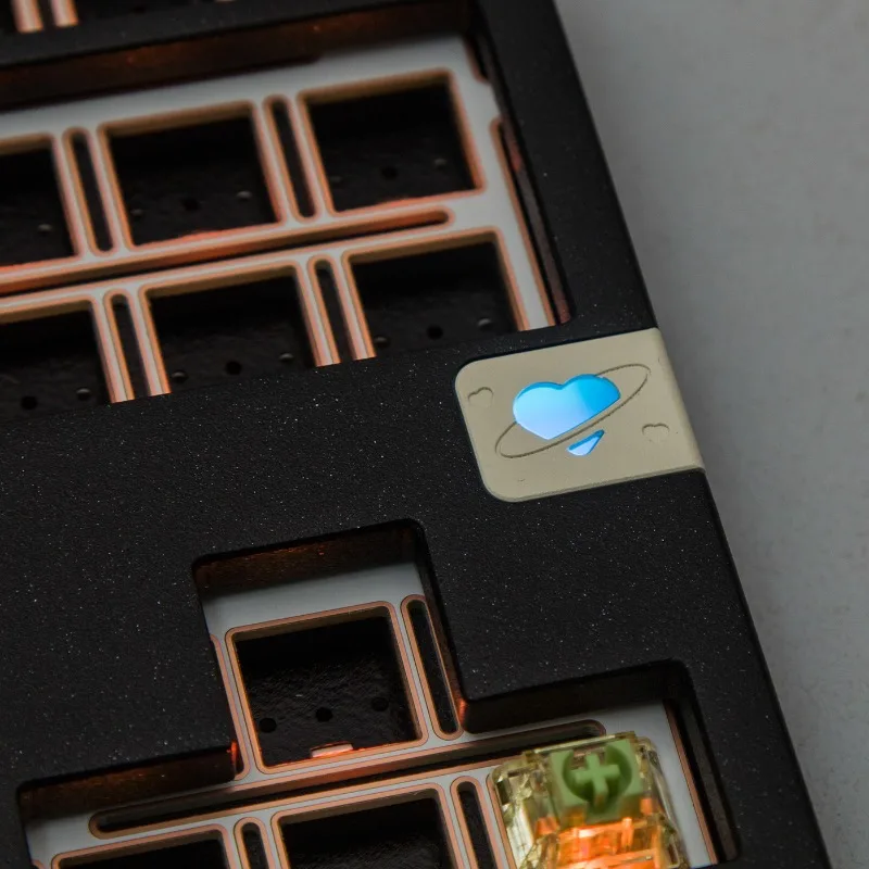 Kit personalizado de teclado mecánico SCC80, modo Triple, inalámbrico, 24G, Bluetooth, desmontaje rápido, cuerpo completo de aluminio, mecanizado CNC en caliente - imagen 5