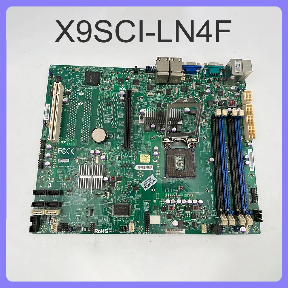 Placa base Xeon E3-1200 V1/V2 Series de segunda y tercera generación Core i3 X9SCI-LN4F - imagen 4