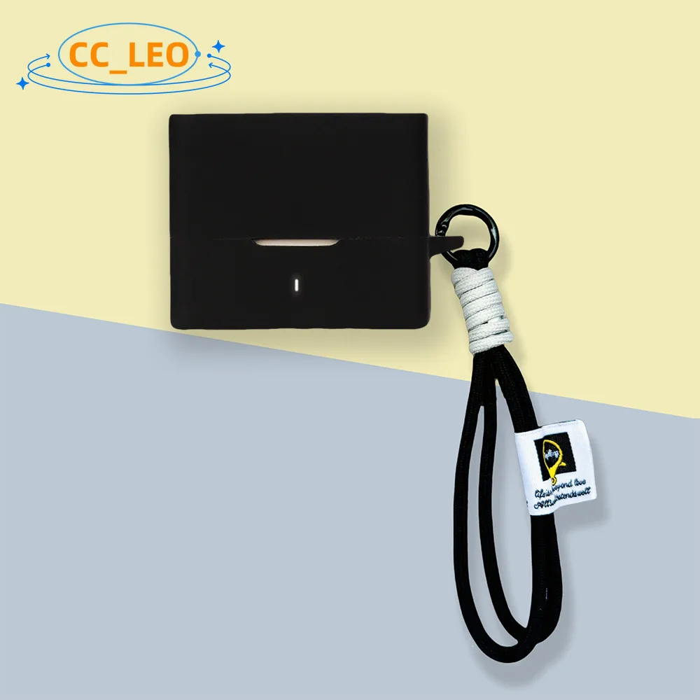 Para MoonDrop Space Travel / 2 fundas de silicona suave lindo colgante de cordón adecuado para MoonDrop funda protectora Ultra sónica