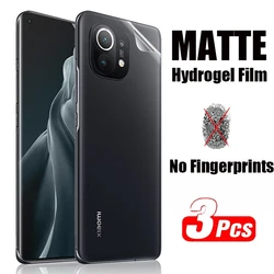 Protector de pantalla mate de hidrogel para Xiaomi Redmi Note y POCO