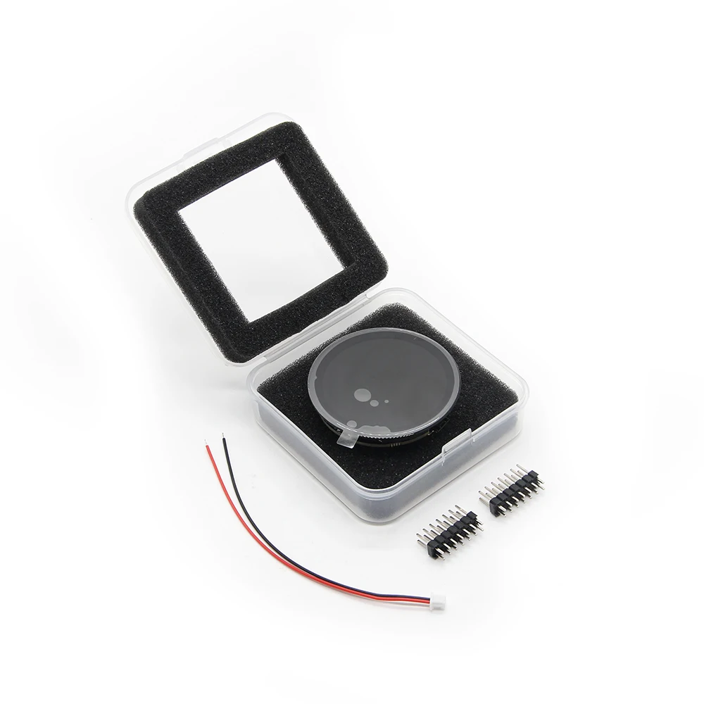 LILYGO® T-Display-S3 de desarrollo AMOLED para Arduino, módulo inalámbrico con WiFi, Bluetooth, Flash, 16MB, PSRAM, 8MB, 1,43 pulgadas, ESP32-S3 - imagen 5