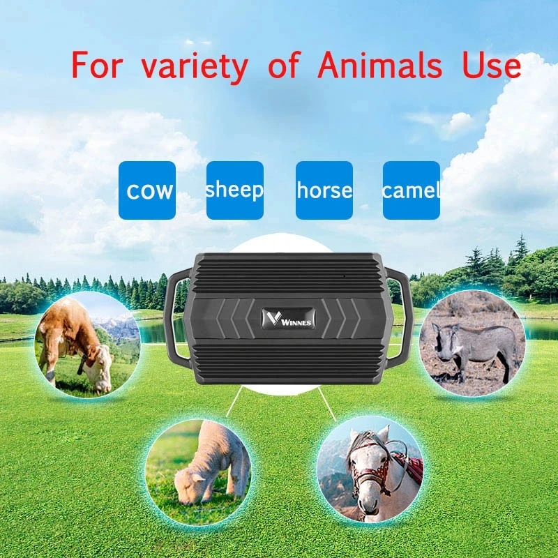 GPS rastreador de animales para Vaca, Camel, oveja, localizador de 3000mAh, impermeable, imán de coche en tiempo real, Monitor de voz, aplicación Web gratuita, PK TK905 - imagen 2