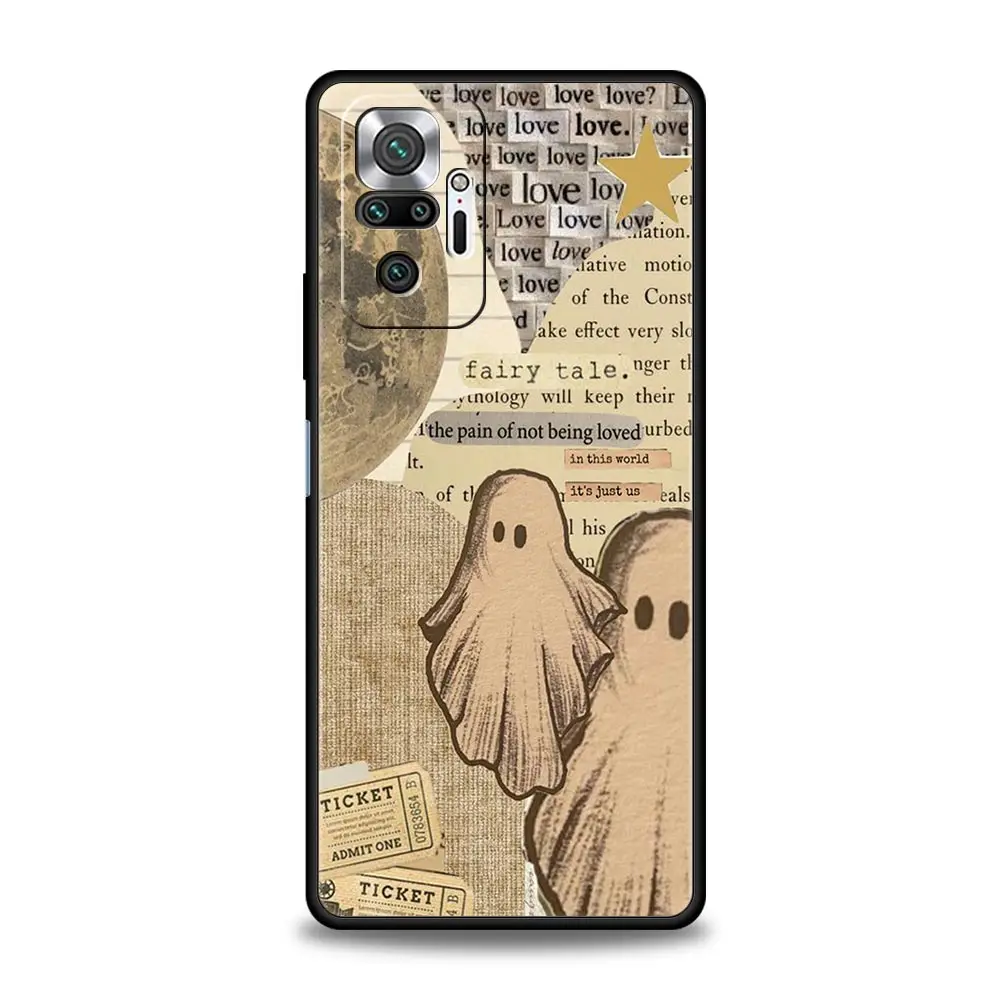 Funda de silicona suave para teléfono Xiaomi Redmi Note 13, 12, 5G, 11, 10 Pro Plus, 4G, 9S, 9, 8, 7, 9T, 13C, 12C, 10C, 9C, 9A - imagen 2
