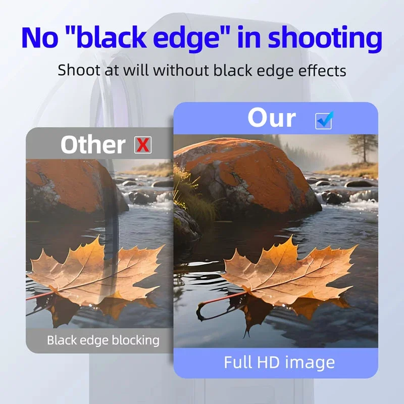 Protector de lente para cámara de acción DJI Osmo 360, cubierta protectora de lente con revestimiento antirreflectante para accesorios Osmo 360, Material de PC - imagen 5