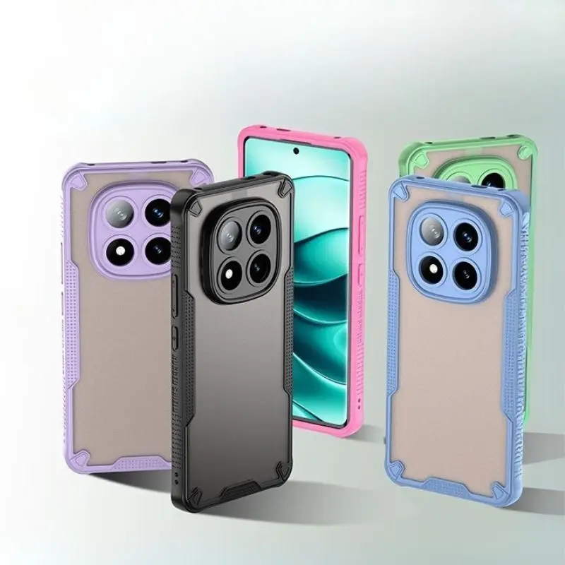 Funda Original Anti-Shock para Redmi Note 14 Pro 5G/Redmi Note 14 5G, Cubierta Armadura Mate, Xiaomi Redmi Note 14 Pro Plus 5G - imagen 3