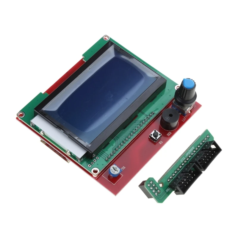 Impresora 3D LCD 2004 12864 Panel control Pantalla controlador inteligente para rampas 1.4 - imagen 5