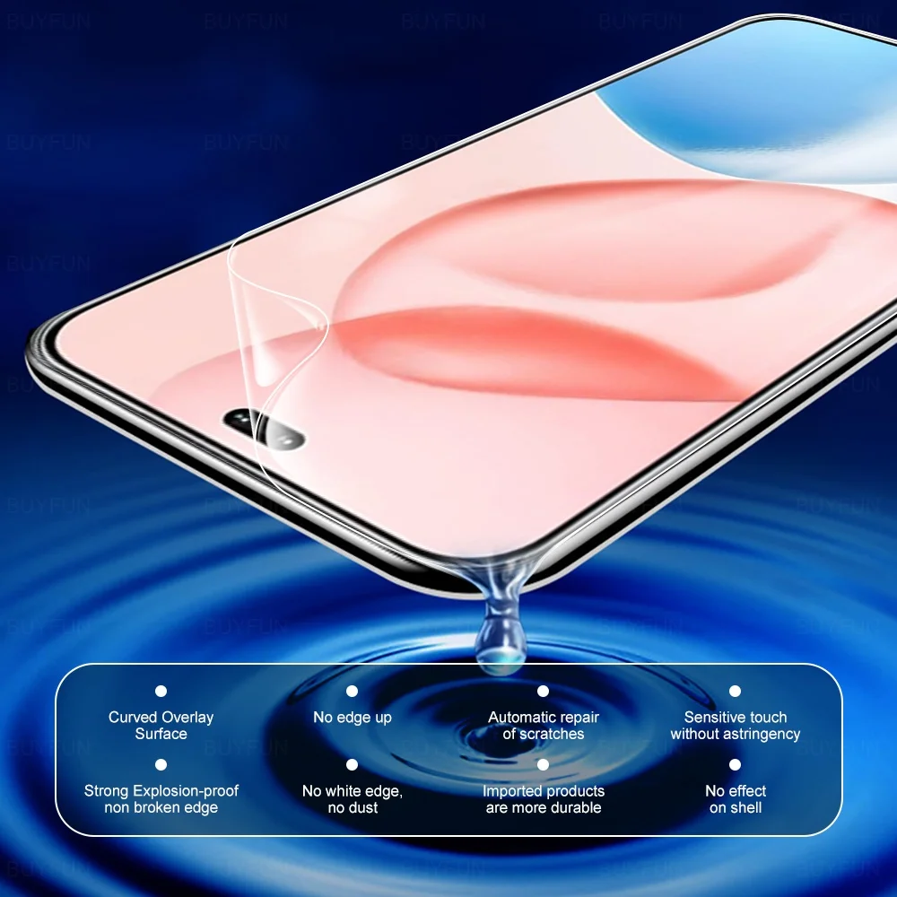 Protector de pantalla de lente 8 en 1 para Honor 400 Pro 5G Honor400 400 Lite 2025 funda de película de hidrogel teléfono amigable Honor400Pro 400Lite 400 - imagen 4