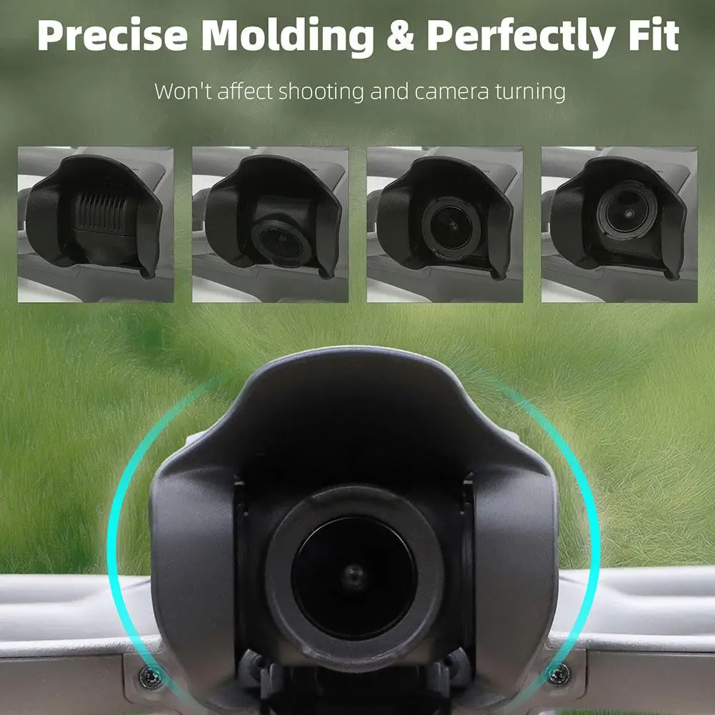Sunnylife-cubierta de lente para DJI AVATA 2, cardán de protección antideslumbrante, parasol para DJI Avata 2, accesorios para Drones - imagen 3