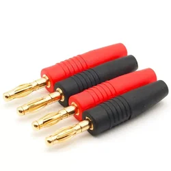 Conectores Banana 4 mm Chapados en Oro para Altavoz