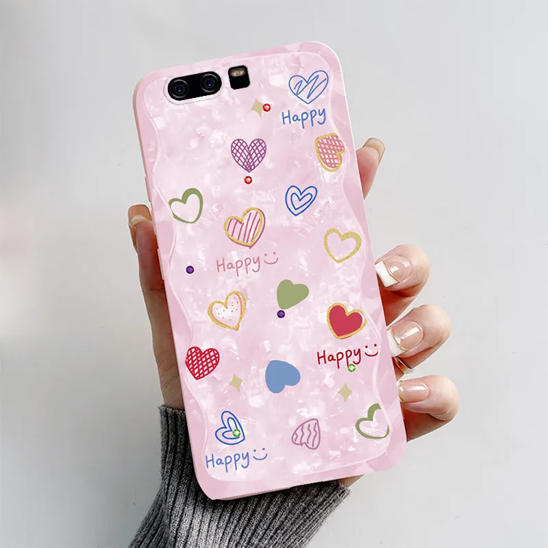 Funda para Huawei P10 P 10 Lite P10 Plus Funda de teléfono lindo gato dibujos animados cachorro perro suave TPU Capa Coque Funda para Huawei P10 Lite Plus - imagen 2