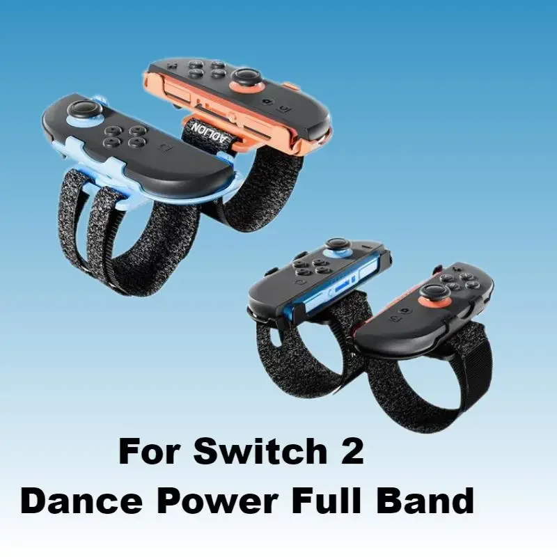 Correa de pulsera de juego ajustable para Nintendo Switch2, controlador Joy-Con, pulsera de baile para Switch 2, accesorios, 2 uds. - imagen 3