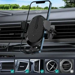 Soporte Universal para Teléfono Móvil para Automóvil, Abrazadera Automática con Agarre Fuerte, Rotación de 360 Grados, Soporte para Rejilla de Ventilación de Automóvil para iPhone Pro Max, Samsung y Todos los Teléfonos