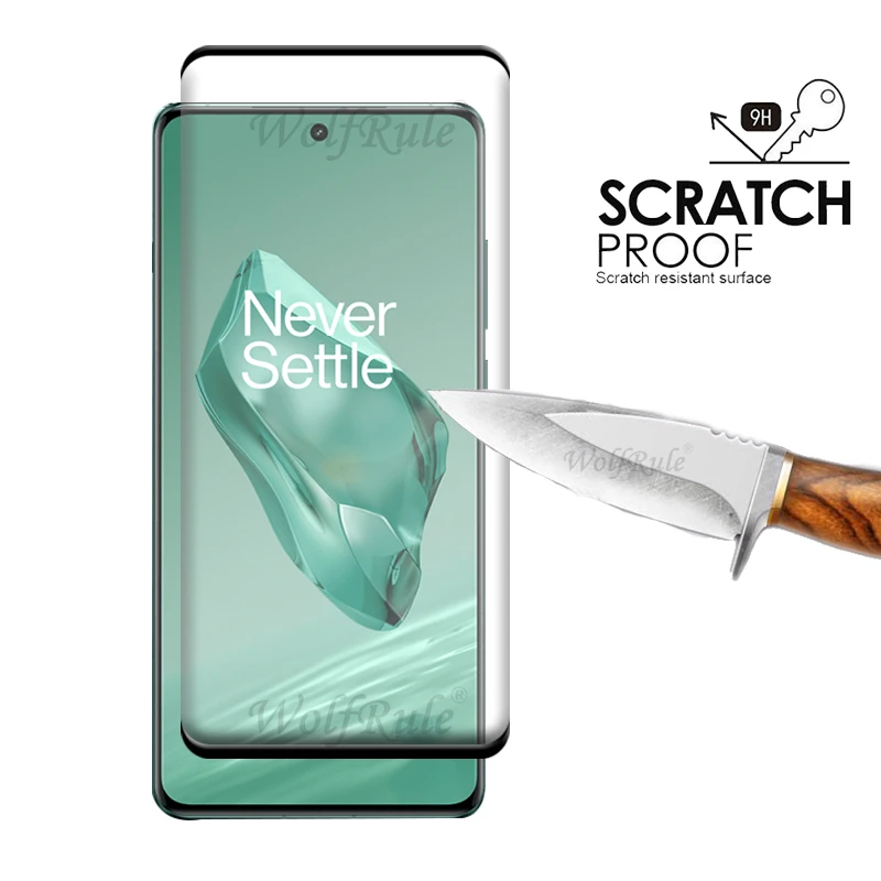 4 en 1 para Oneplus 12 vidrio Oneplus 12 Protector de vidrio templado cubierta completa curvada HD 9H Protector de pantalla Oneplus 12 lente de vidrio - imagen 4