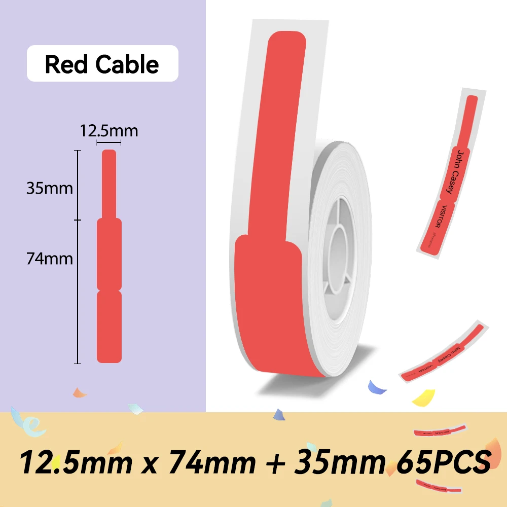 1 Roll Red Cable
