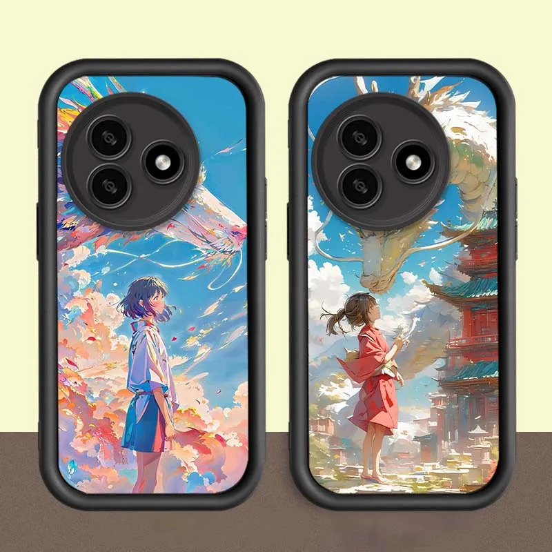 Funda de teléfono Spirited Aways para Infinix Tecno Camon 12 19 20 30 F2 Pop 2 F 5 6 7 8 9 10 Pro Neo Eye Ladder