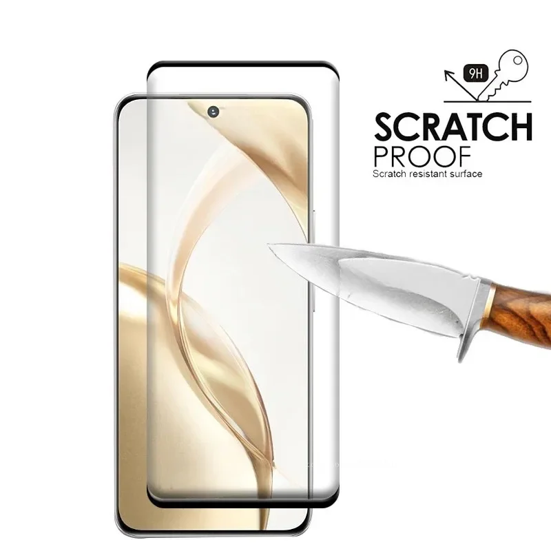 6 en 1 para Honor 200 vidrio para Honor 200 vidrio templado HD 9H cubierta curva completa Protector de pantalla para Huawei Honor 200 lente de cristal - imagen 2