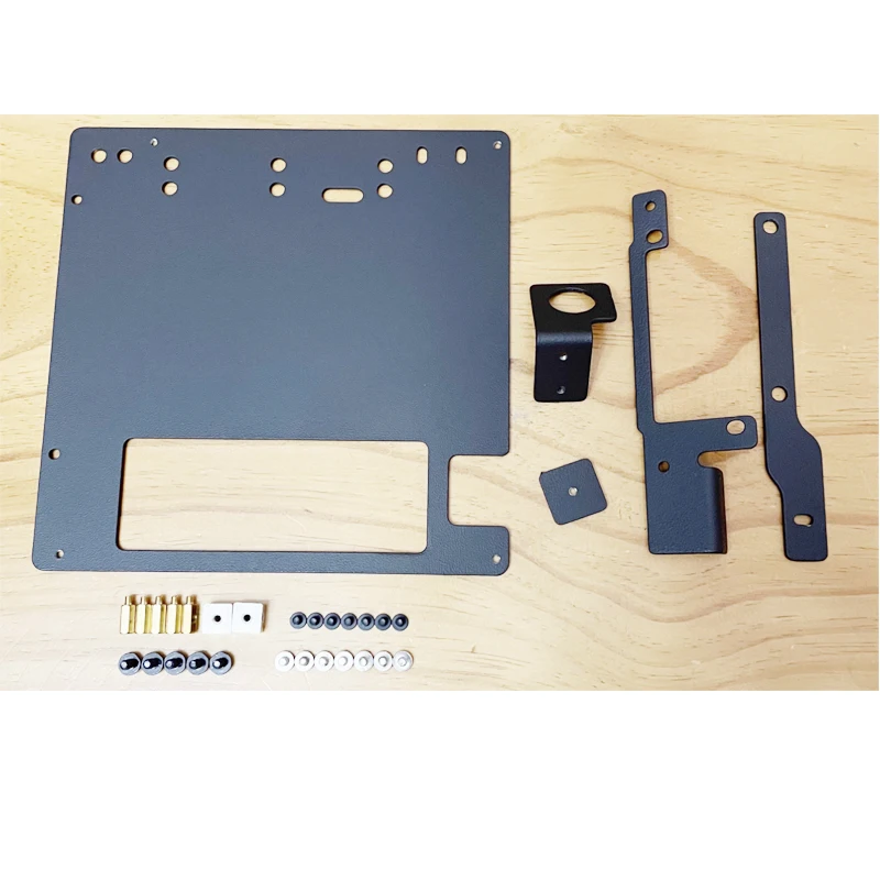 Mini ITX chasis abierto PC rack base de alimentación ITX metal simple creativo DIY estante abierto - imagen 2