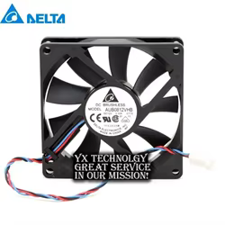 AUB0812VHB 8015 8cm 80mm 12V 0.30A chasis delgado, ventilador de refrigeración de fuente de alimentación para DELTA 80*80*15mm