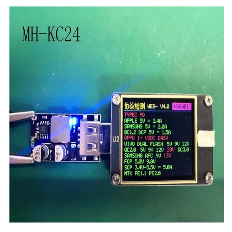 QC3.0 QC2.0 USB DC-DC convertidor reductor de carga módulo reductor 6-32V 9V 12V 24V a placa de circuito de cargador rápido 5V - imagen 3