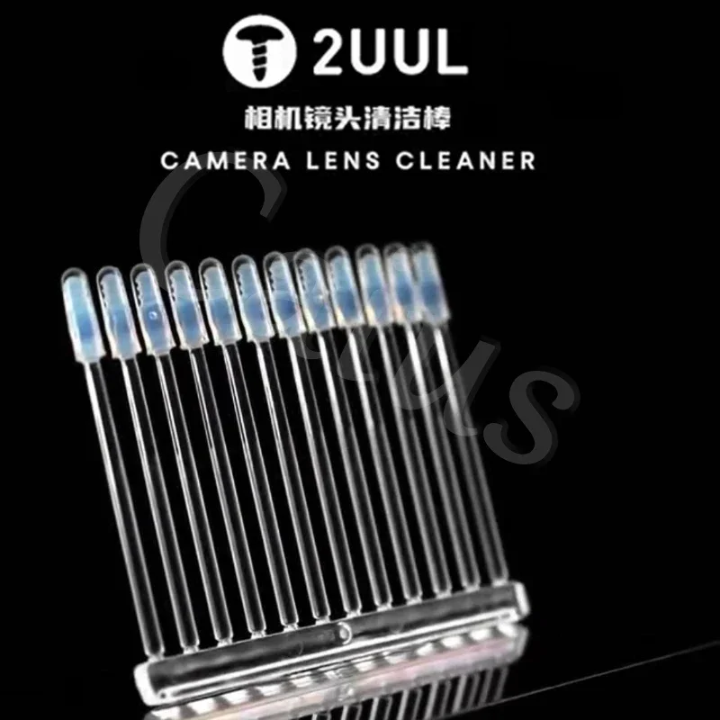 Limpiador de lentes portátil para cámara, palo sintético de resina, eliminación de polvo y huellas dactilares para teléfono, herramienta de limpieza de pantalla de lente de cámara, 48 Uds.