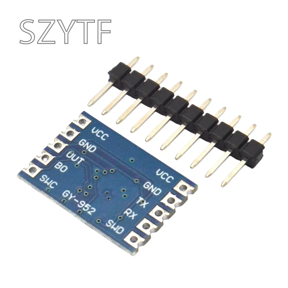 Módulo de sensor de ángulo de inclinación de 6 ejes GY-952: puerto serie y salida de voltaje analógico para aplicaciones de acelerómetro y inclinómetro - imagen 2