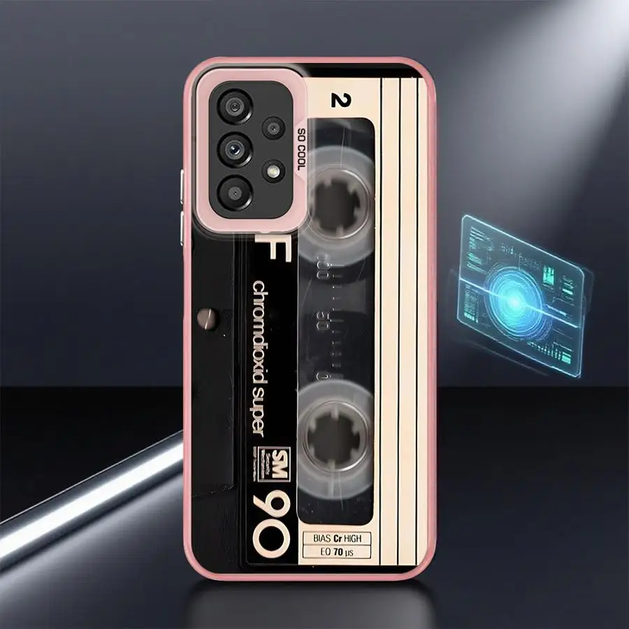 Funda de teléfono con patrón de cinta de la suerte para Samsung Galaxy A54 A55 A72 A53 A26 A36 A71 A35 A52 A73 A51 A56 funda suave - imagen 5