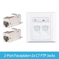 2Port C7 FTP Jacks
