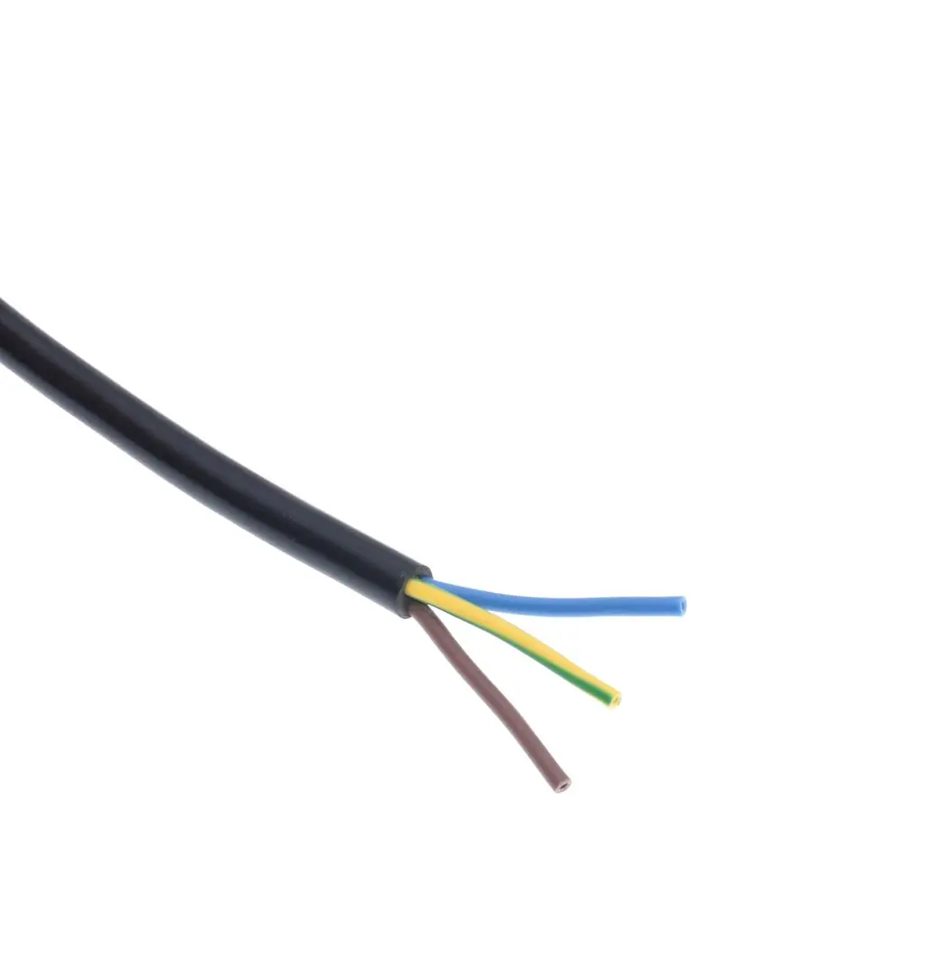 Enchufe de 3 pines de ángulo recto para electrodomésticos, cable de alimentación de extensión VDE IEC 320 C5, hoja de trébol, H05VV-F, 3G, 0,75 MM, 250V, 10A - imagen 4