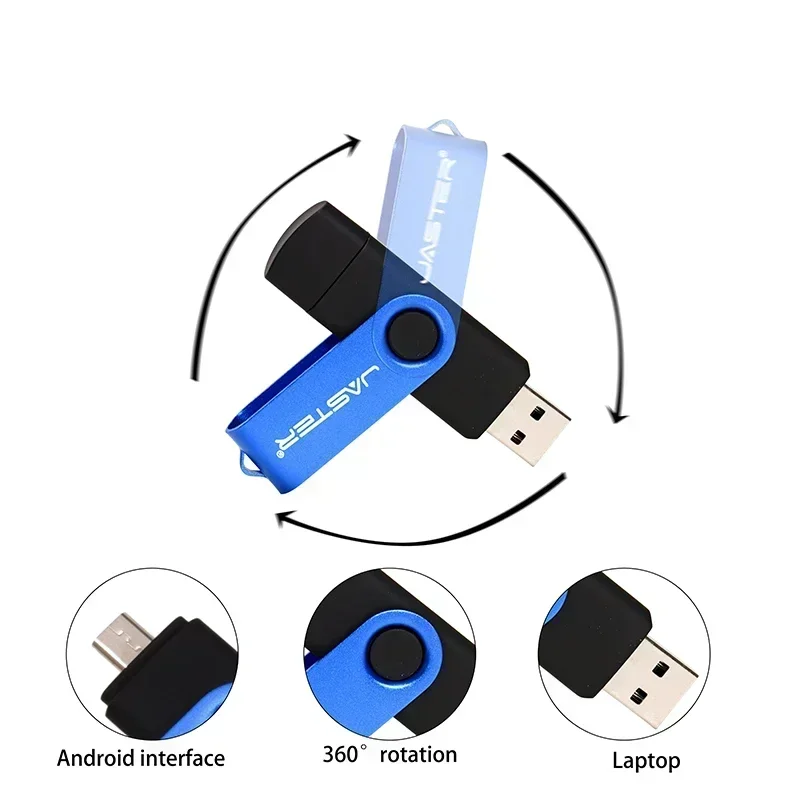 Unidad flash USB de plástico negro, memoria con Clip de Metal de 128GB, 64GB, colgante con logotipo personalizado gratuito, regalo creativo de 32GB, memoria USB de 16GB y 8GB - imagen 4