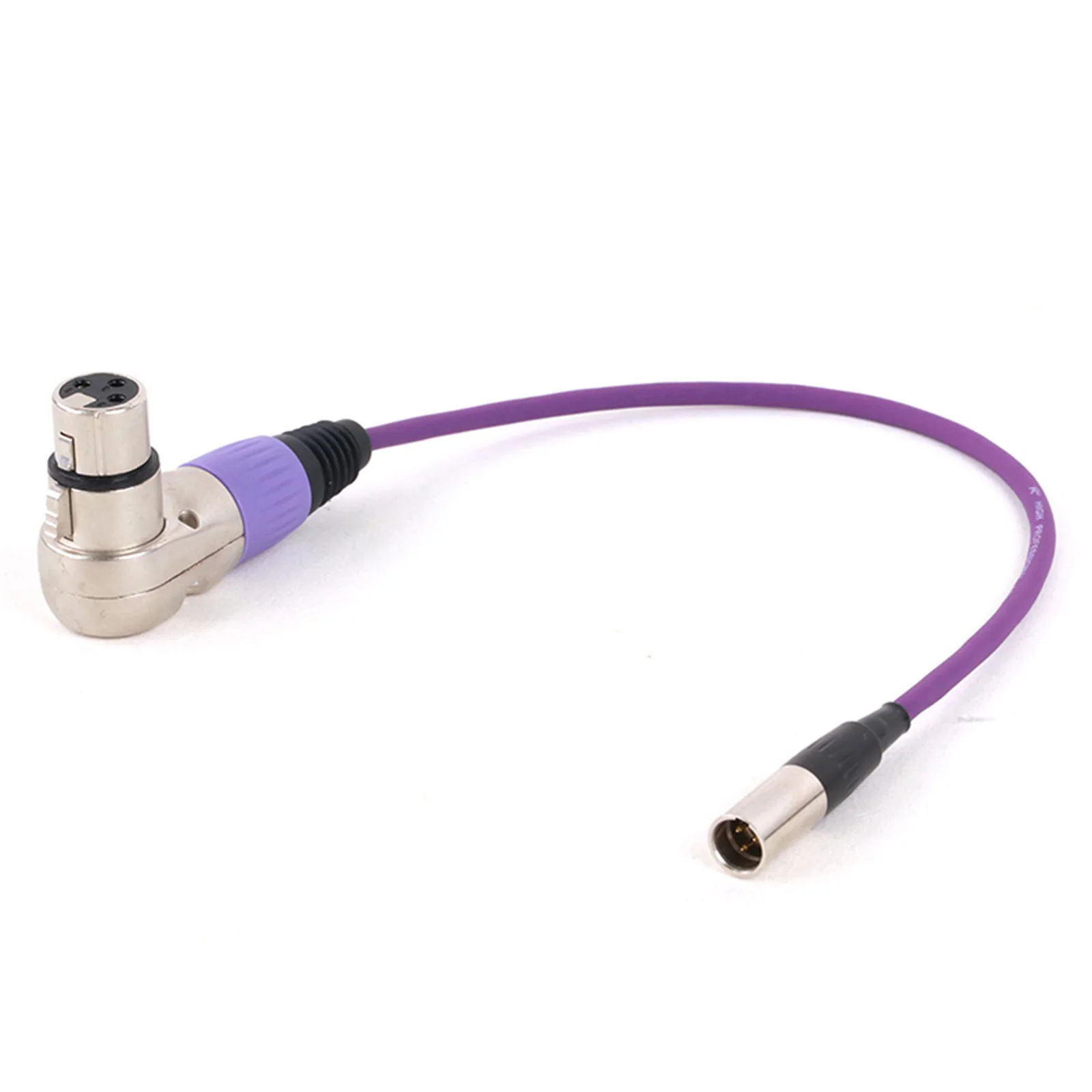 Guguo-conector hembra/macho de 3 pines para cine de bolsillo, conector XLR de ángulo recto a Mini XLR, Cable macho/hembra para Blackmagic, 4k, 0,3 M-15M - imagen 4