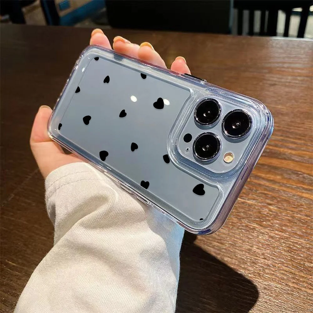 Funda de teléfono Love Heart para Samsung A56 5G A55 A36 A26 A16 A15 A35 A34 A33 A54 A53 A52s A25 A14 A13 A06 A05s A05 cubiertas de silicona - imagen 5