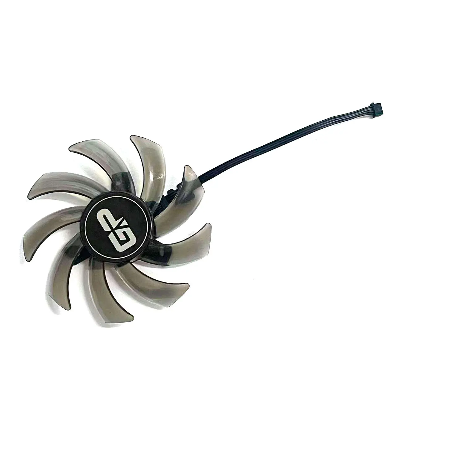 Adecuado para Palit Gaming Pro RTX 2080 ventilador de refrigeración de tarjeta gráfica Dual GA91S2U FDC10U12S9-C ventilador de repuesto GPU de 4 pines - imagen 5