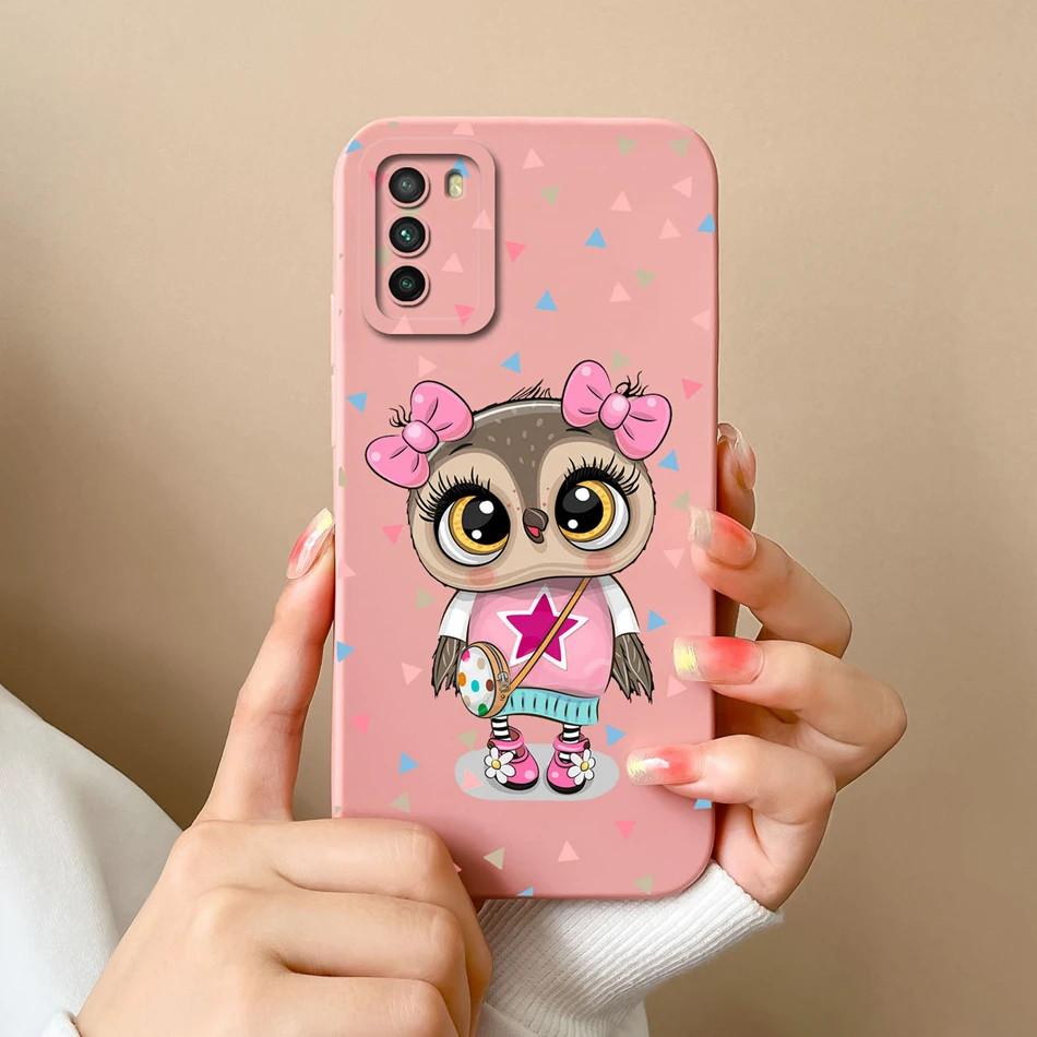 Para Xiaomi Poco M3 Pro Funda de teléfono Love Heart suave silicona líquida protección de cámara contraportada para Poco M 3 M3Pro Funda parachoques - imagen 4