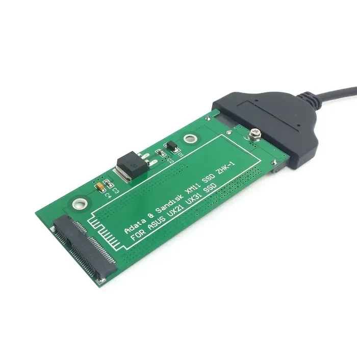 Tarjeta adaptadora SATA USB3.0 USB 3,0 conector adaptador de Cable Sata para ASUS EP121 UX21 UX31 SANDISK ADATA XM11 SSD 2,5 "3,5" - imagen 3