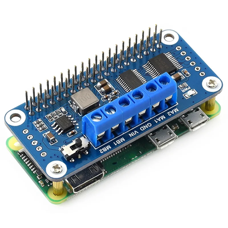 Placa controladora de Motor para interfaz Raspberry Pi PCA9685 I2C para coche inteligente DIY