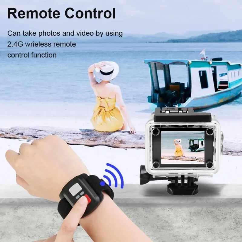 Cámara Acción 4K WiFi - imagen 4