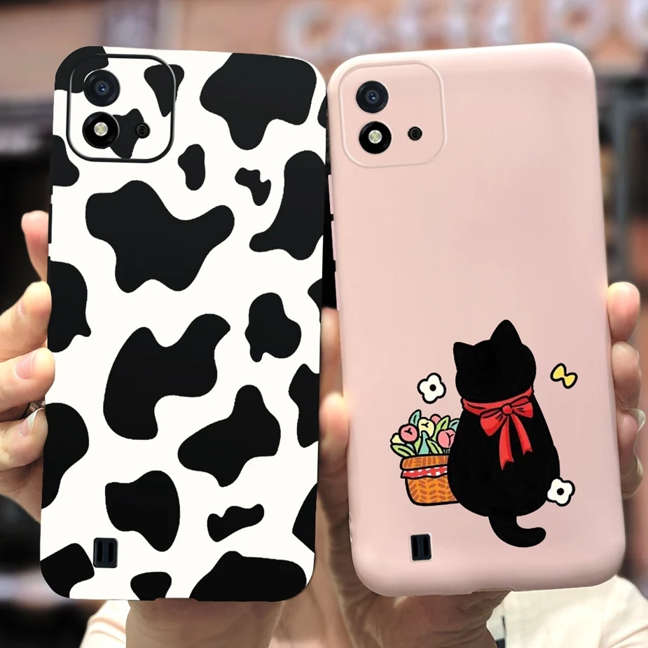 Para Realme C11 2021 funda trasera de silicona suave a la moda para Oppo Realme C11 2020 C 11 2021 Fundas de teléfono Fundas RealmeC11 parachoques - imagen 4