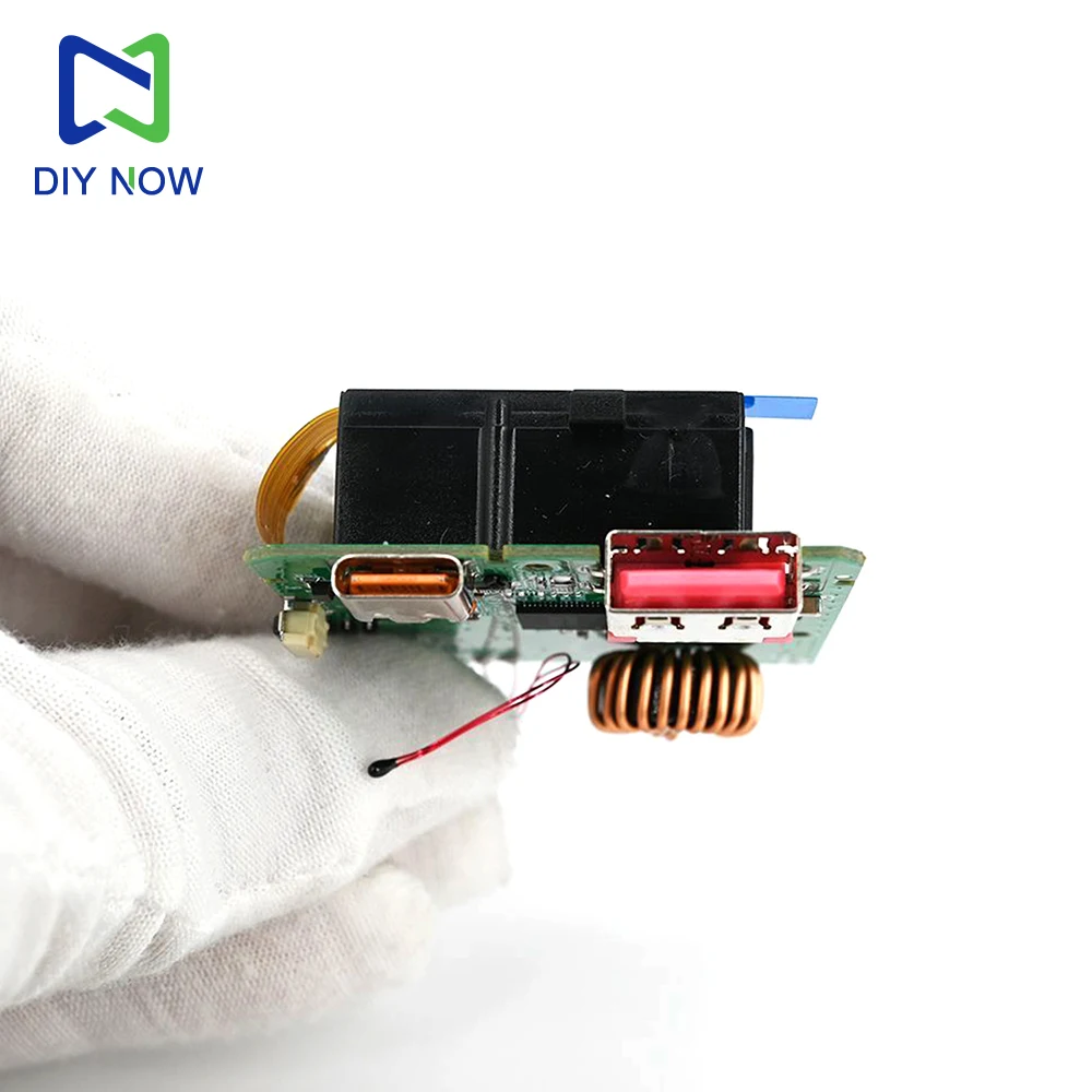 Módulo de carga rápida PD100W, placa de protección de batería 4S, pantalla TFT a Color, pantalla Digital, placa base de Banco de energía, módulo móvil DIY - imagen 5