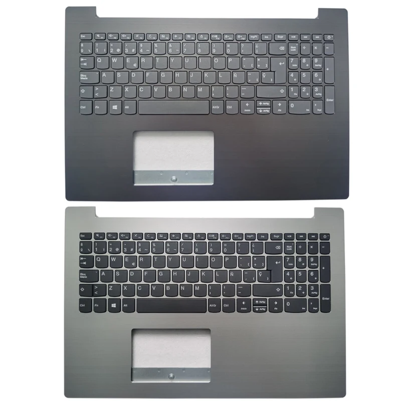 Nuevo teclado español para IdeaPad 320-15 320-15IAP 320-15AST 320-15IKB 320-15ISK 330-15IKB con cubierta superior con reposamanos