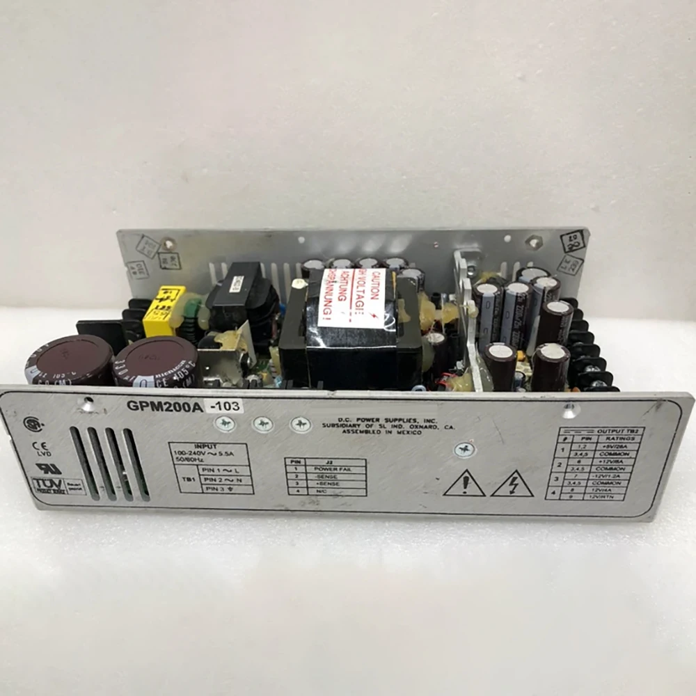 Fuente de alimentación con interruptor industrial +5V26A+12V8A-12V1.2A12V4A GPM200A-103 - imagen 5