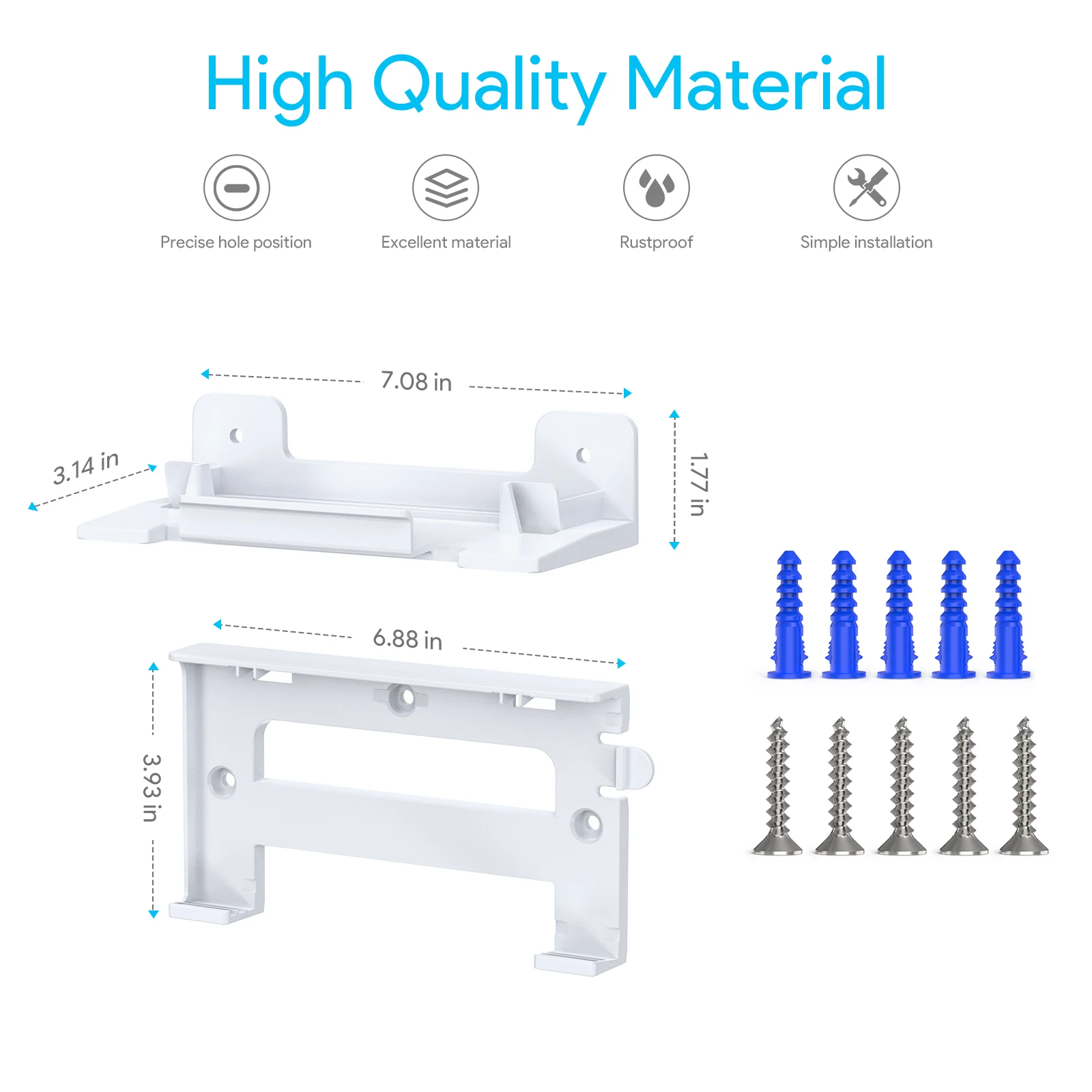 EDUP SK0033 Soporte StarLink para Starlink Standard Gen3 WiFi 6 Router StarLink soportes de fuente de alimentación soporte integridad de señal - imagen 4