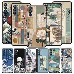 Funda Oppo Reno y Serie A – Diseño Japonés Osaka Kanagawa