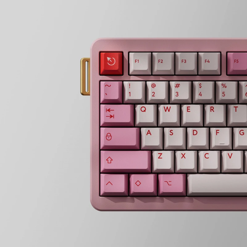 Teclado GT-80, hebilla de cinta personalizada/placa de nombre Compatible con Wooting 80HE, teclado de aluminio, accesorios de modificación de eje magnético - imagen 4