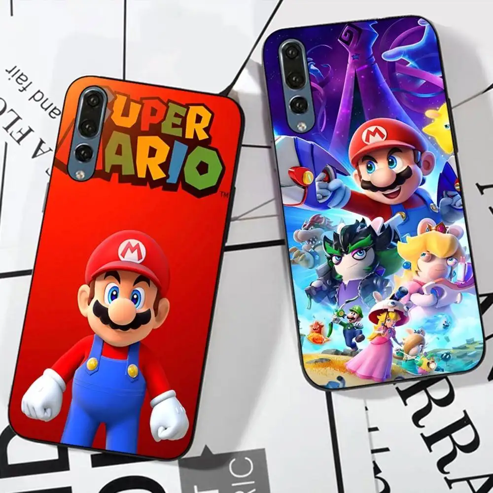 Funda de teléfono de dibujos animados de Anime Supers m-marios para Huawei P 8 9 10 20 30 40 50 Pro Lite Psmart Honor 10 lite 70 Mate 20lite - imagen 5