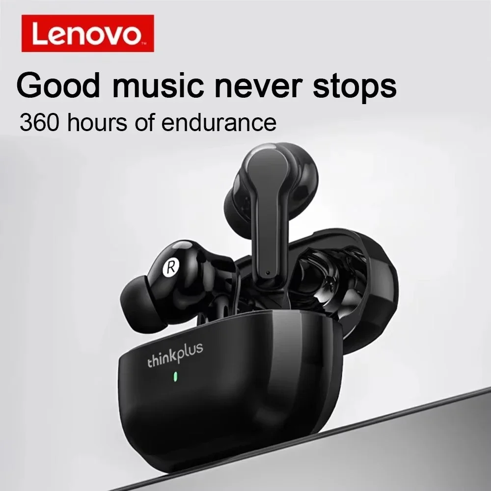Auriculares originales Lenovo LP1S TWS inalámbricos Bluetooth 5,0 auriculares deportivos impermeables auriculares con reducción de ruido con micrófono