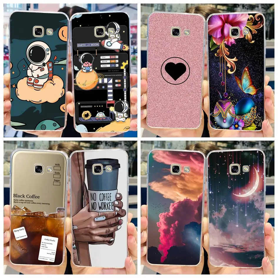Funda Transparente Samsung A5 2016/2017 – Diseño Astronauta - imagen 2