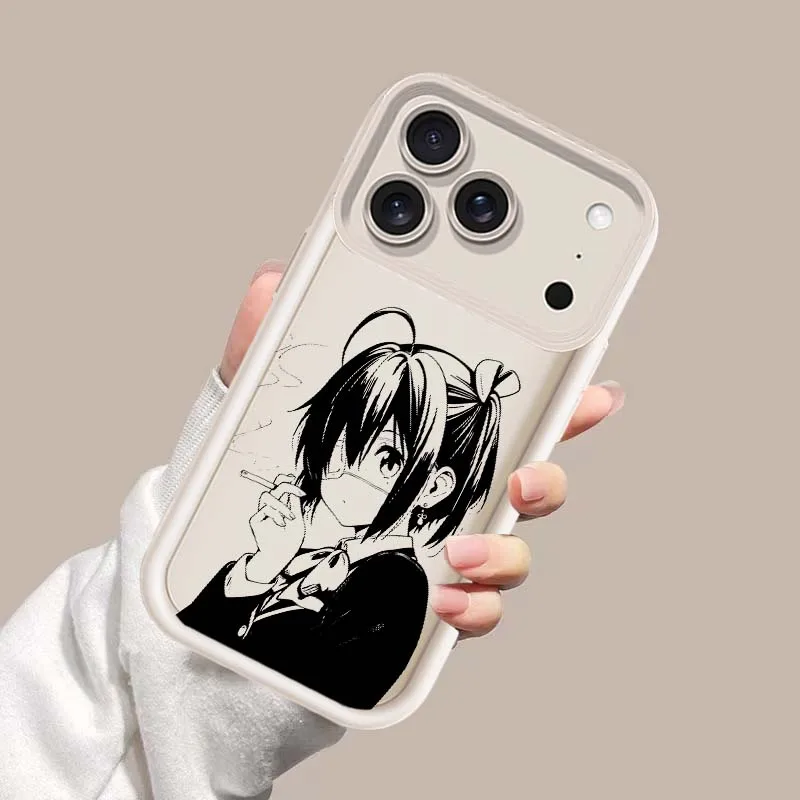 Rikka Takanashi Anime para Apple iPhone 17 Air 16 16E15 14 13 12 11 X XR Pro Max Eye Ladder funda de teléfono - imagen 3