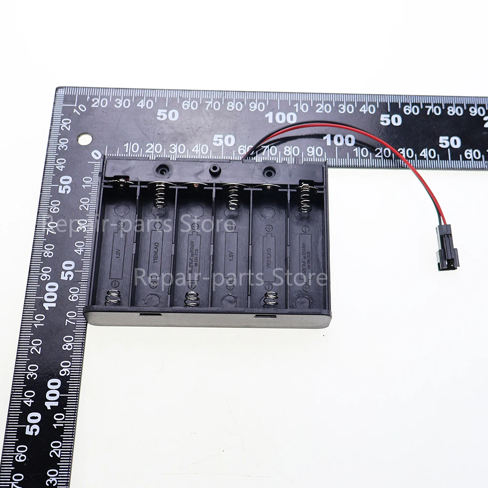 Caja porta baterías AA, caja de almacenamiento de batería con 6 ranuras, con interruptor y cubierta y cable Terminal DuPont PH2.0 XH2.54 DC5.5X2.1 USB2.0 - imagen 4