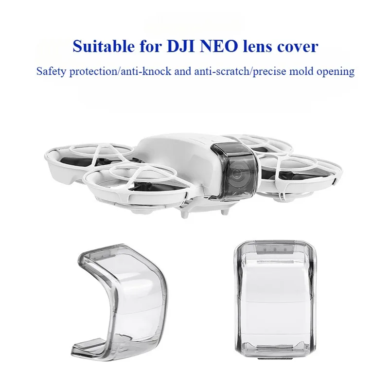 Para DJI Neo tapa de lente cardán Protector de cámara a prueba de polvo lente resistente a los arañazos cubierta protectora redonda accesorios para drones - imagen 3