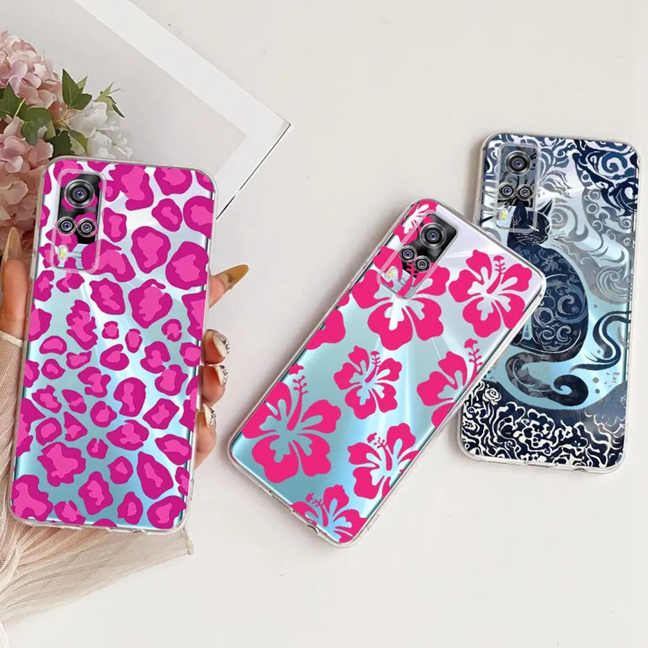 Funda Transparente de TPU para Vivo Y51 Y51a V2030 V2031, Estilo Nuevo, Fundas para Teléfono Vivo Y 51 51A 2020, Cubiertas de Silicona Suave, Protectores - imagen 3